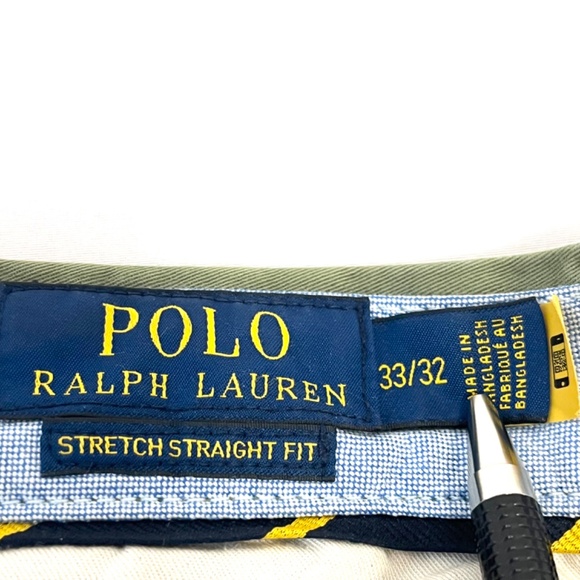 Polo Ralph Lauren Bedford Stretch Straight Fit Chino Pant | Green | Size 33X32 - Picture 3 of 14